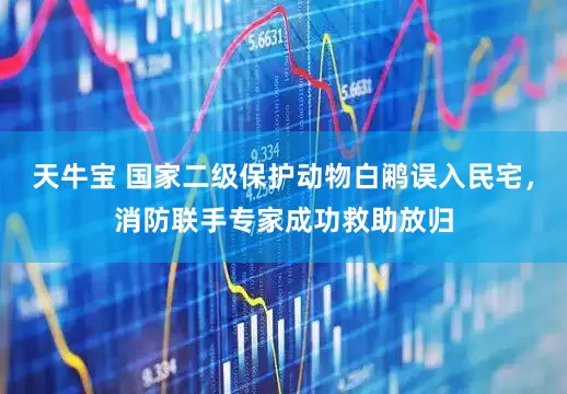 天牛宝 国家二级保护动物白鹇误入民宅，消防联手专家成功救助放归