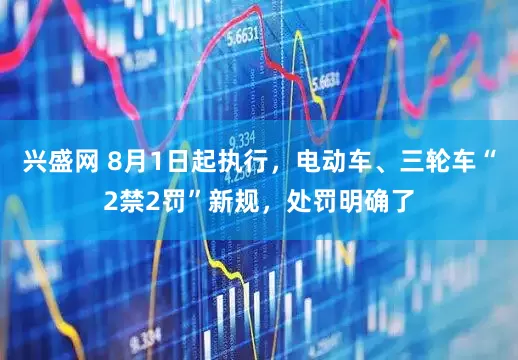 兴盛网 8月1日起执行，电动车、三轮车“2禁2罚”新规，处罚明确了