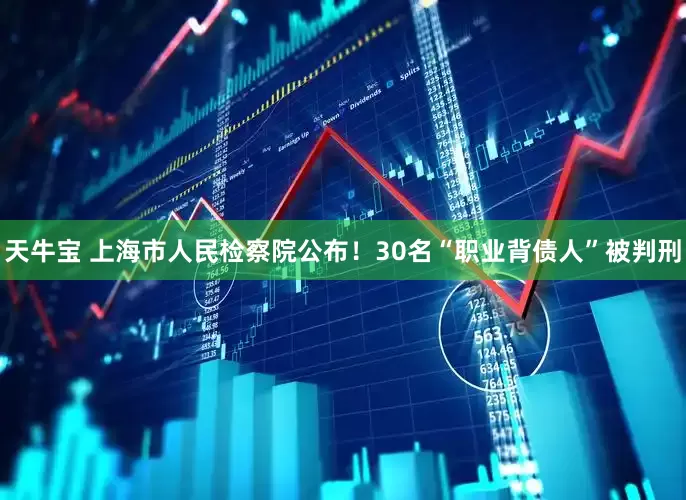 天牛宝 上海市人民检察院公布！30名“职业背债人”被判刑